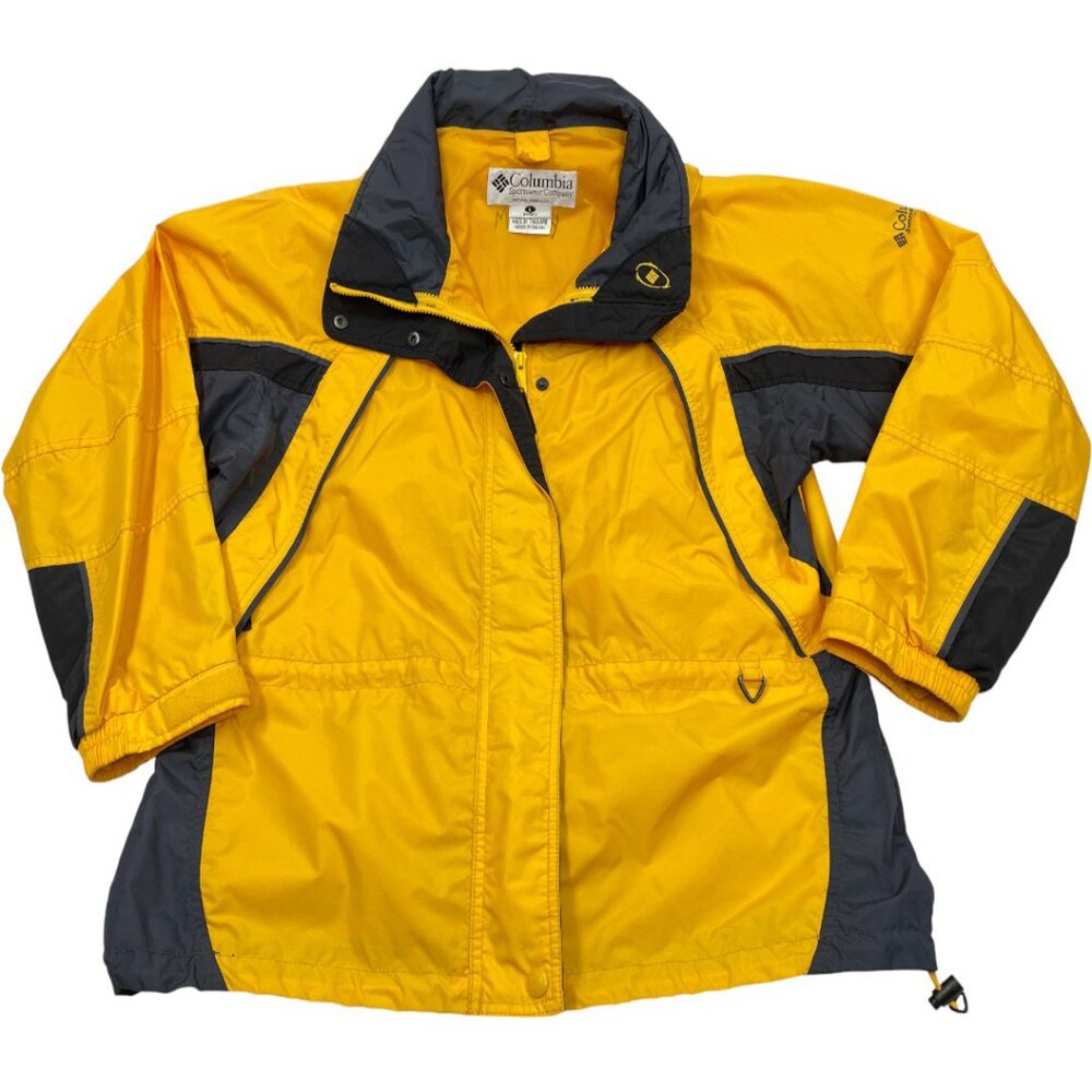 Columbia Fire Ridge Hooded Nylon Vintage Shell For 3 in 1 Jacket Women's Large - Picture 3 of 12